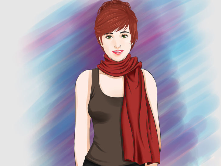 Image titled Tie a Scarf Around the Neck Step 19