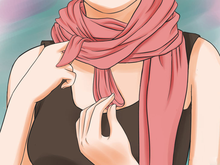 Image titled Tie a Scarf Around the Neck Step 6