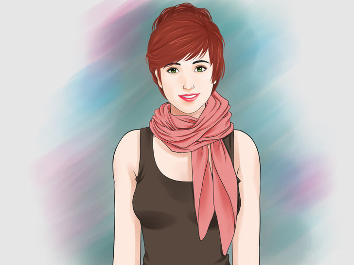 Image titled Tie a Scarf Around the Neck Step 8