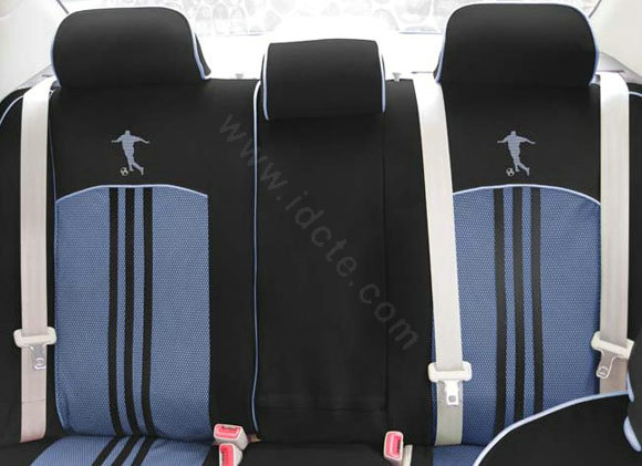 Double color Series Auto Car Seat Covers Cushion - Blue