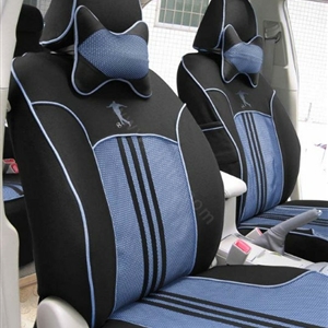 Double color Series Auto Car Seat Covers Cushion - Blue