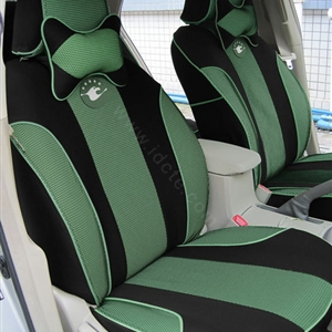 Double color Series Auto Car Seat Covers Cushion - Green