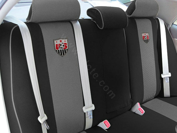 Double color Series Auto Car Seat Covers Cushion - Grey