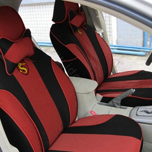 Double color Series Auto Car Seat Covers Cushion - Red