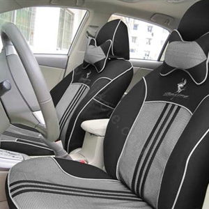 Double color Series Car Seat Covers Cushion - Black