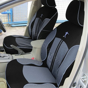 Double color Series Car Seat Covers Cushion - Blue EB001