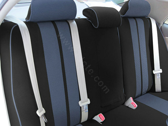 Double color Series Car Seat Covers Cushion - Blue