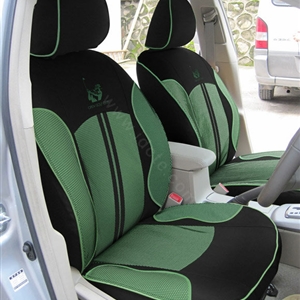 Double color Series Car Seat Covers Cushion - Green EB002