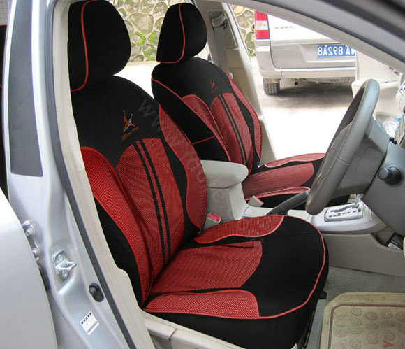 Double color Series Car Seat Covers Cushion - Red EB001