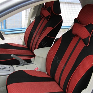 Double color Series Car Seat Covers Cushion - Red