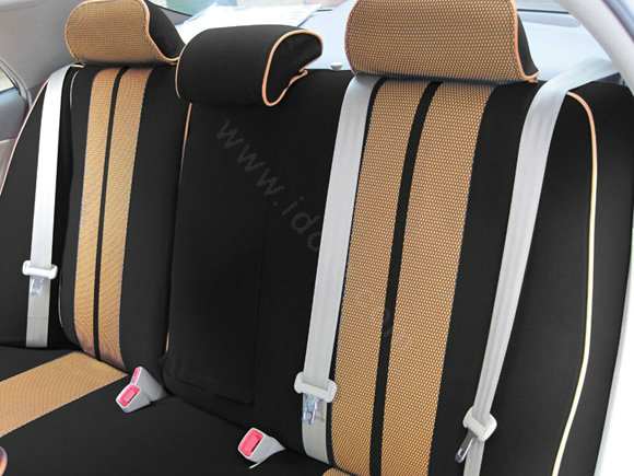 Double color Series Car Seat Covers Cushion - Yellow