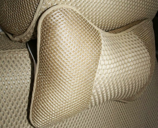 Auto Car Front Rear Seat Covers Cushion - Beige EB008