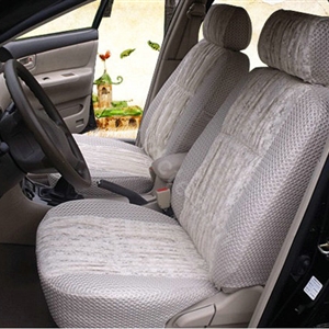 Auto Car Front Rear Seat Covers - Gray EB002