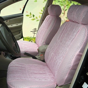 Auto Car Front Rear Seat Covers - pink EB002