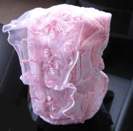 Bud silk Lace Car Seat Covers Cushion sets - Pink