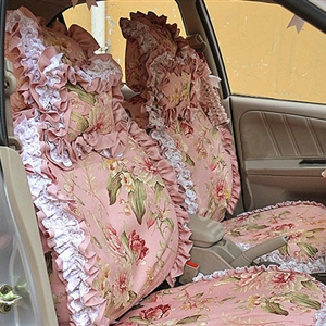 Auto Car seat covers Suede seat covers - Pink