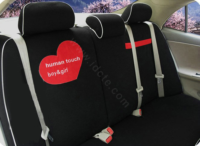 Human Touch Car Seat Covers Custom seat covers - Black EB001