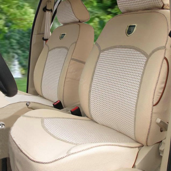Ice silk Car Seat Covers Custom seat covers - Apricot EB001