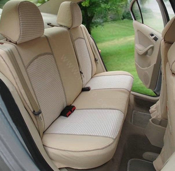 Ice silk Car Seat Covers Custom seat covers - Apricot EB001