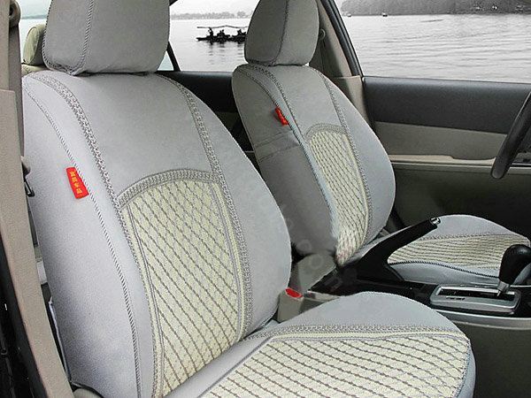 Ice silk Car Seat Covers Custom seat covers - Gray EB001