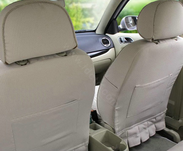 Ice silk Car Seat Covers Custom seat covers - Gray EB004