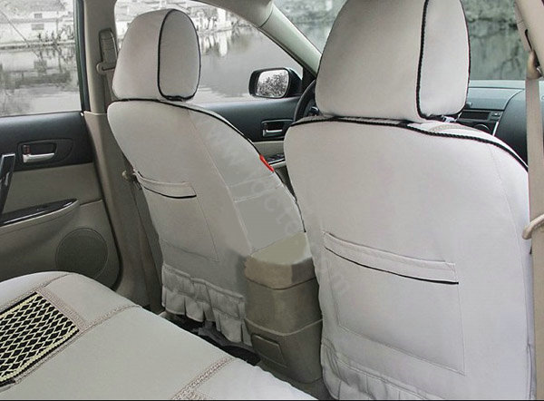 Ice silk Car Seat Covers Custom seat covers - Gray