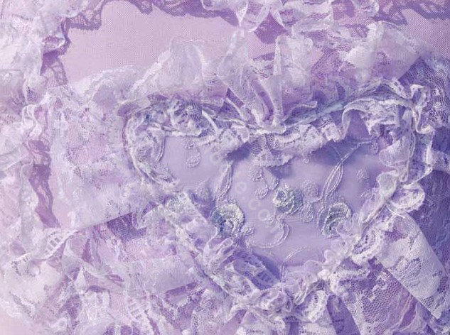 Car Seat Covers Bud silk Lace Custom - Purple