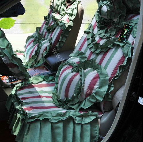 Universal Car Seat Covers Cotton seat covers - Green EB002