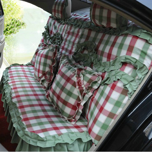 Universal Car Seat Covers Cotton seat covers - Green EB003