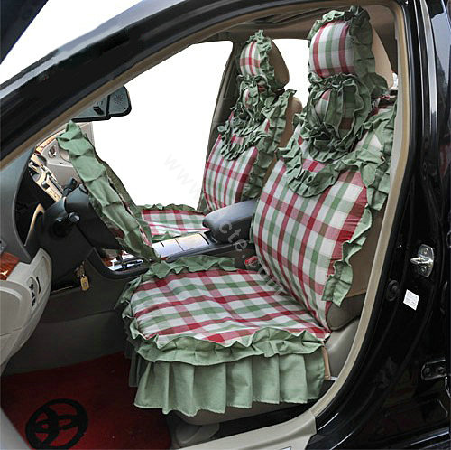 Universal Car Seat Covers Cotton seat covers - Green EB003