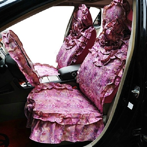 Universal Car Seat Covers Cotton seat covers - Purple EB001
