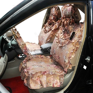 Universal Car Seat Covers Cotton seat covers - Yellow