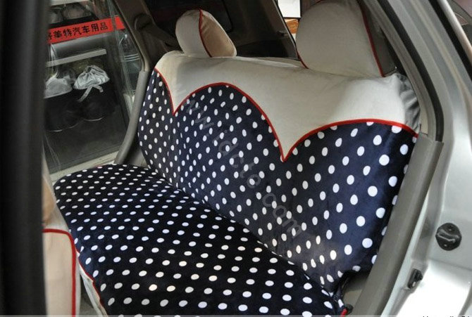 Fashion Auto Car Front Rear Seat Covers Cushion - Blue