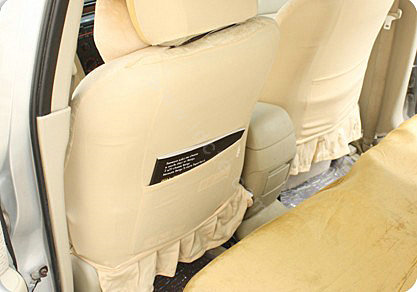 Monkey Fascinating Universal Car Seat Covers - Beige