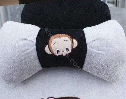 Monkey Fascinating Universal Car Seat Covers - Gray