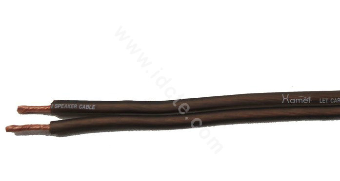 Car audio speaker wire 5meter 14 awg speaker wire - Brown