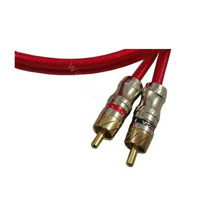 Car stereo audio cable signal line 5meter all-copper braided foil to protect