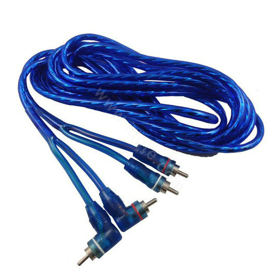 Car stereo audio cable signal line 4.5meter connected amplifier Host line