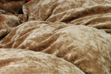 Car Seat Covers Cushion Winter Plush pads Leopard grain suede fabric Eiderdown - Brown