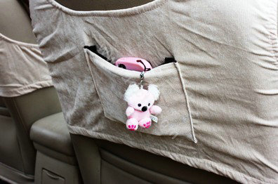 Car Seat Covers Cushion Winter Plush pads Leopard grain suede fabric Eiderdown - Brown