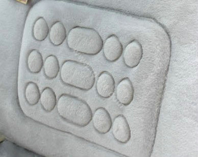 Winter Auto Seat Covers Warm Plush pads Maple Leaf Car Seat Cushion - Gray