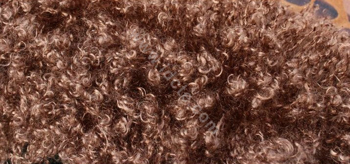 Winter Leopard grain Fleece Car Seat Cushion Warm Plush Auto Seat Covers - Coffee