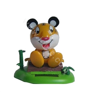 Shake his head doll Solar Little Tiger shake head doll Car decoration