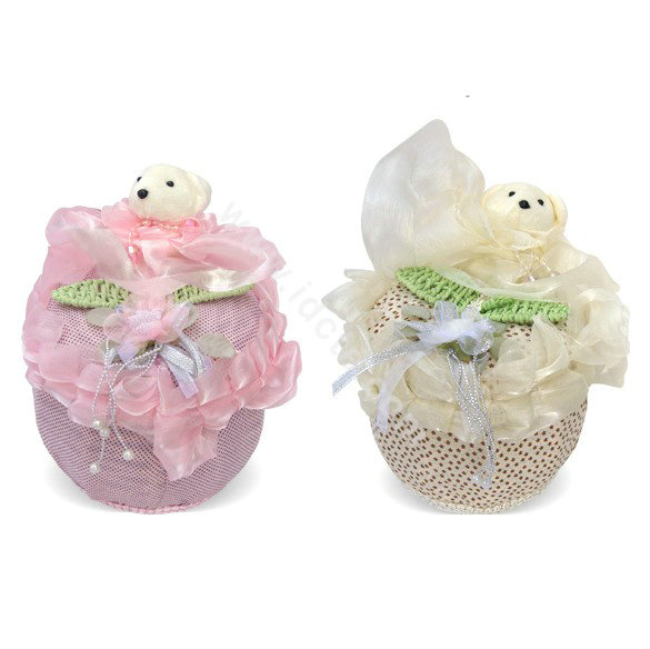 Car decoration Air purification Lace bamboo carbon bag insect-resistant mouldproof - Beige