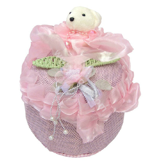 Car decoration Air purification Lace bamboo carbon bag insect-resistant mouldproof - Pink