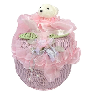 Car decoration Air purification Lace bamboo carbon bag insect-resistant mouldproof - Pink