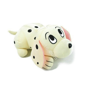 Car decoration Cartoon Dalmatians with bamboo carbon bag purify the air bag - Pink