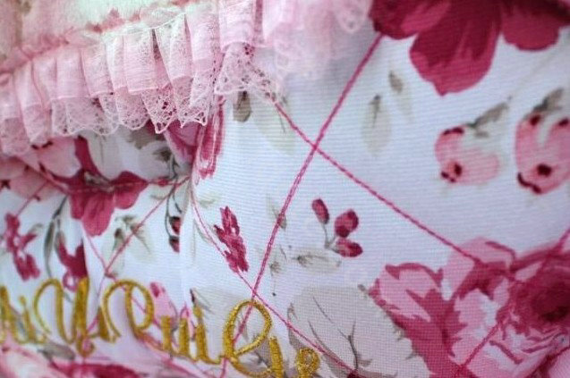 Bow Universal Auto Car Front Rear Seat Cover Cushion Set Plush 8pcs - Pink