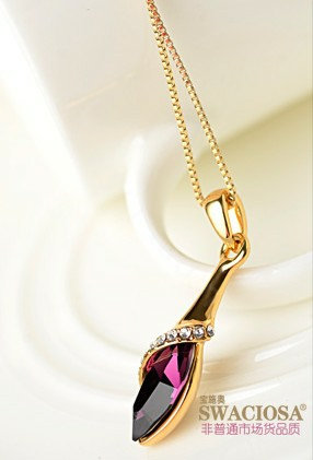 Bling Crystal Alloy Rhinestone Pendant DIY Phone Case Cover Deco Kit 33*10mm - Purple