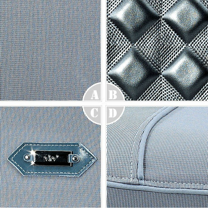 VV vinylon leather Custom Auto Car Seat Cover Set - Gray